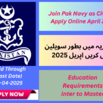 Join Pak Navy as Civilian Apply Online April 2025