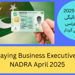 High-Paying Business Executive Roles NADRA April 2025
