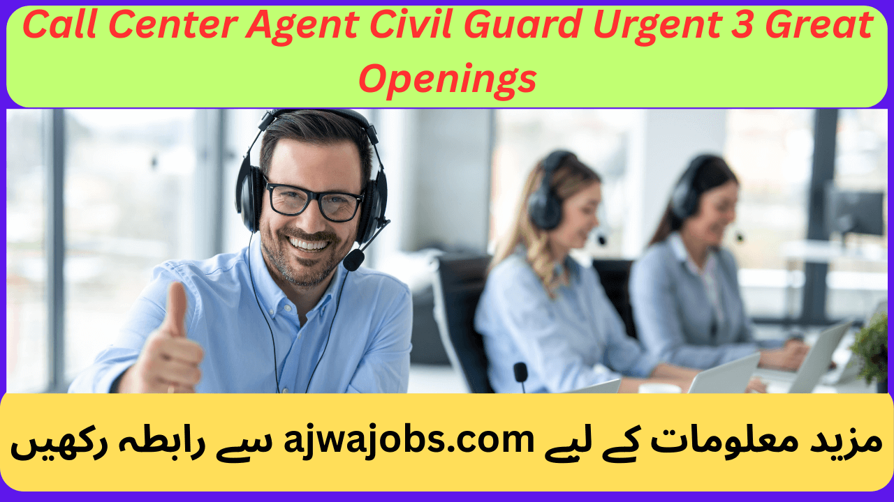 Call Center Agent Civil Guard Urgent 3 Great Openings