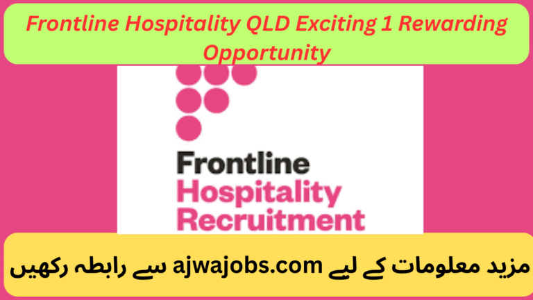 Frontline Hospitality QLD Exciting 1 Rewarding Opportunity